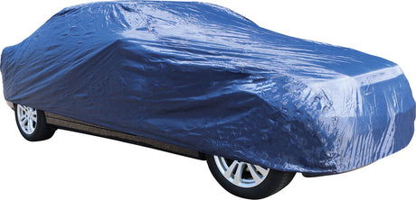 Carpoint Autoabdeckung Polyester – 408x146x115 cm – wasserdicht – inklusive Aufbewahrungstasche – Schutz vor Witterungseinflüssen