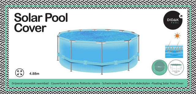 Didak Pool-Solarabdeckung rund – 4,88 m