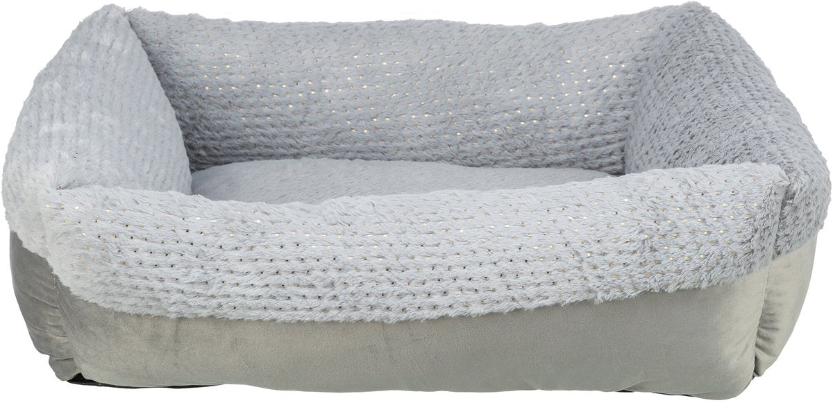 Trixie Livia - Hundebett - weich - grau - 60 x 50 cm