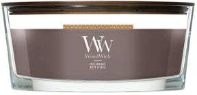 Woodwick hearthwick - iris woods - ellipse geurkaars - 50 branduren