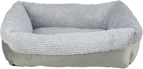 Trixie Livia - Hundebett - weich - grau - 60 x 50 cm
