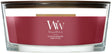 Woodwick Heartwick Flame Ellipse Duftkerze – Gewürzte Brombeere – 50 Brennstunden