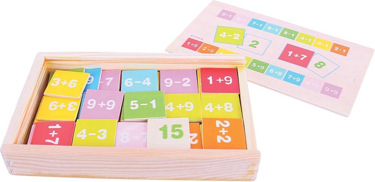Bigjigs-Spielzeuge sind in einer Box zusammengefasst