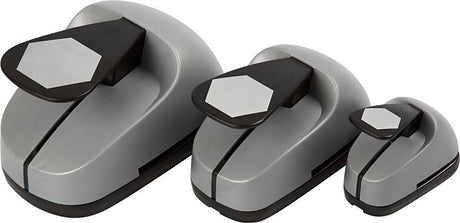 Creativ-Unternehmen https: www.cchobby.nl Punching-Set-Hexagon-Size-25-49-75-mm-3-Piece-1-Box