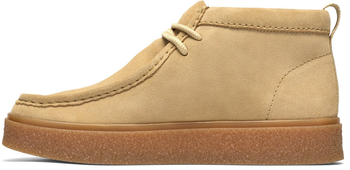 Clarks o boxbee wallabt lichtbruin heren veterschoenen - lichtbruin