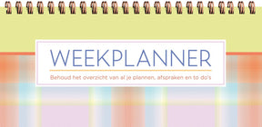 Weekplanner - yellow tartan