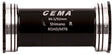 Cema Bracketas BB86-BB92 INT. Shimano ceramic-schwarz