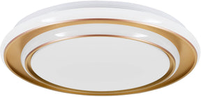 Eglo moschetta plafondlamp - ø 40 cm - goud wit - instelbaar wit licht (warm, neutraal en daglicht)