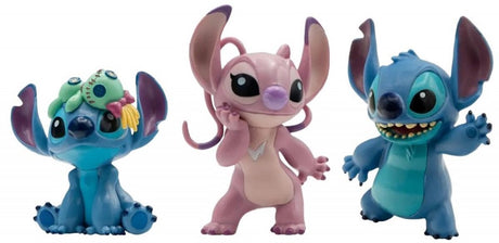 Bullyland 12591 – Spielfigur und Sammelfigur Stitch (Disneys Lilo Stitch – 3 Figuren) – ca. 5,5 cm – lebensechte und detaillierte Gestaltung – ideal als Tortenfigur und kleines Geschenk für Kinder ab 3 Jahren.