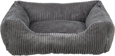 Trixie - Hundebett - Jonna - Vital - Rippstoff - Dunkelgrau - 60x50 cm