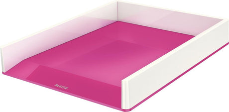 Leitz Wow Briefablage – rosa weiß