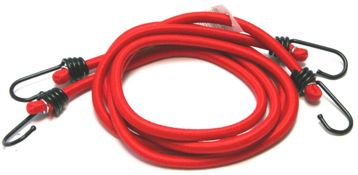 Iwh Gepäckspanner 100 cm, rot, Set à 2 Stück
