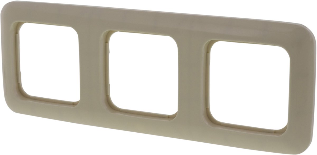 Busch-Jaeger Si-Einbau-Abdeckplatte - 3-fach - Creme