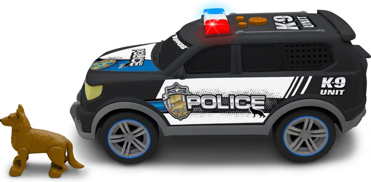 Nikko Toys Nikko Road Rippers City: Polizei-Geländewagen mit Hund (20023 20020)
