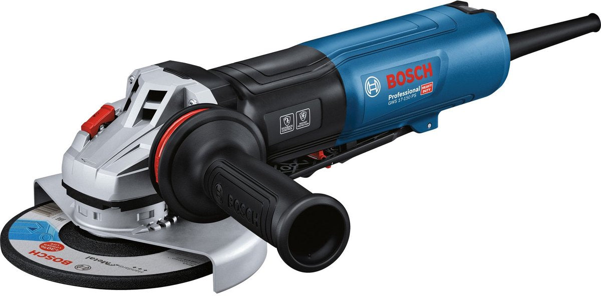 Bosch Professional GWS 17-150 PS Winkelschleifer 150 mm 1700 W – 06017d1600