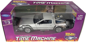 Welly Delorean Zurück in die Zukunft – Modellauto 1:24 – Nachbildung eines Zeitreisefilms