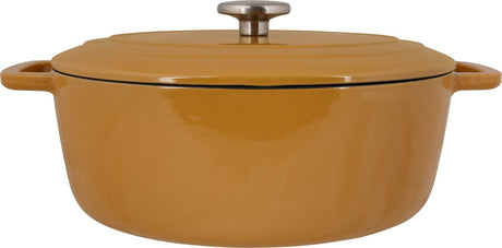 Cosy trendy fontestic - kookpan - amber gold - 31cm x 24cm x 12cm