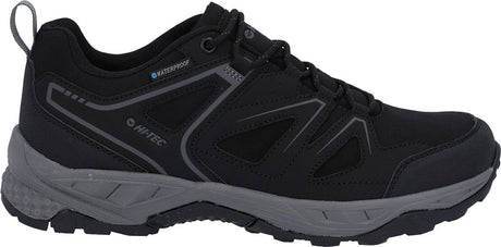 Hi-Tec Saunter Softshell wasserabweisende schwarze Wanderstiefel in Größe 41 für Herren
