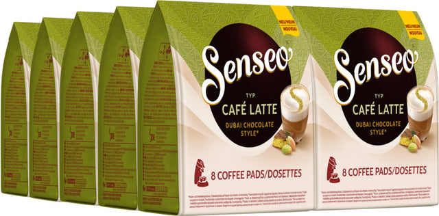 Senseo auf Milchbasis – Dubai-Schokoladen-Stil – 4 x 8 Pads