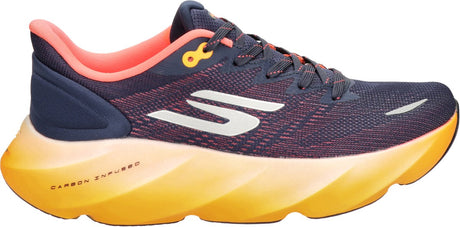 Skechers Skx Aero Burst Herren-Sportschuhe – Dunkelblau-Orange