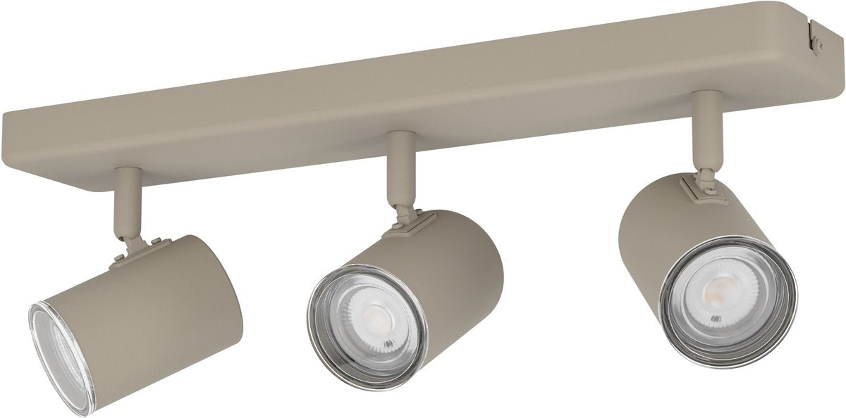 Eglo consuma 1 opbouwspot - badkamer - gu10 - 40 cm - zandkleur beige