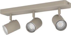 Eglo consuma 1 opbouwspot - badkamer - gu10 - 40 cm - zandkleur beige