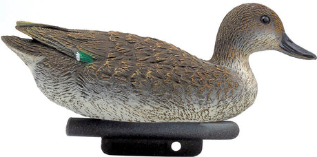 Ubbink Natur Teichdekoration Vogel Tierstatue blaugrüne Ente – schwimmend – 14 x 29 cm