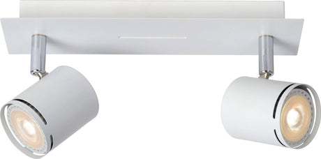 Lucide rilou - Deckenstrahler (Deckenleuchte) - LED dimmbar - gu10 - 2x5w 3000k - weiß