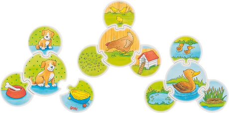 Goki-Puzzle - Tiere