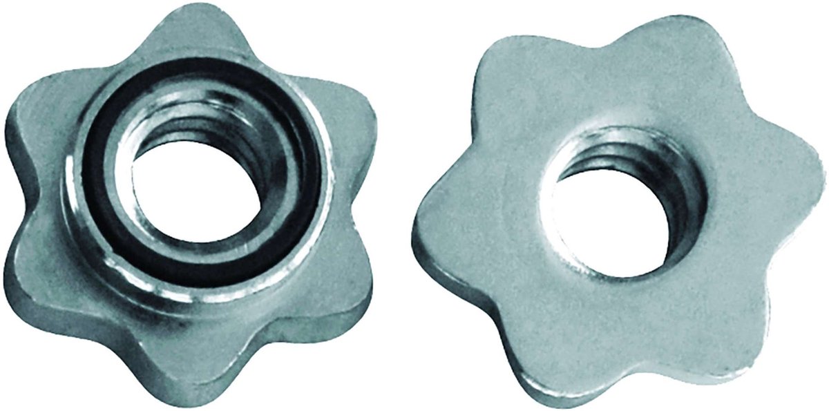 Tunturi gewichtsluiters - schroefsluiters - halterstangsluiters - 30mm - 2st