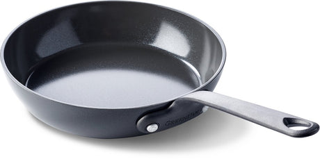 Greenpan Craft Aluminium-Bratpfanne ø20 cm – PFAS-frei – Schwarz – Induktions- und spülmaschinengeeignet – ofenfest bis 220° – gehärtetes Aluminium – Griffe aus Edelstahl – größere Backfläche