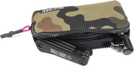 Muc-off Essentials-Etui in Tarnfarbe