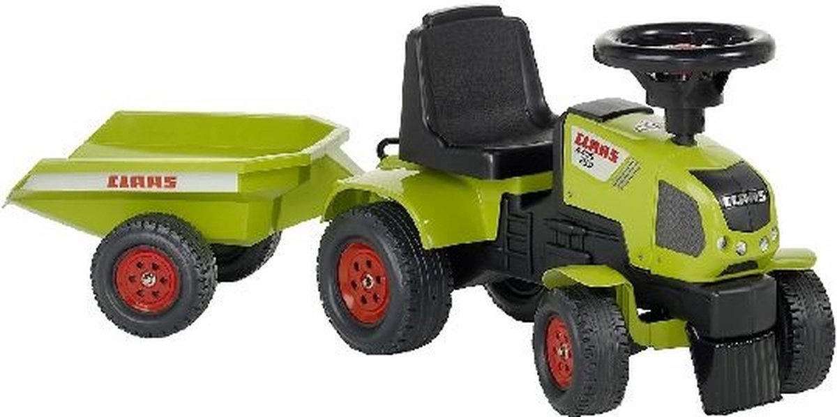 Falk Axos 310 Traktor mit Anhänger