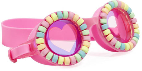 Bling2o Schwimmbrille Kinder – Pool-Juwelen – Taucherbrille – Antibeschlag – UV-Schutz – Pink
