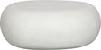 Vtwonen pebble bijzettafel - fiber clay - betonlook - wit - 31x65x49 cm