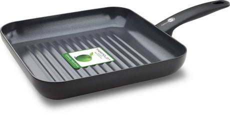 Greenpan Cambridge schwarze Grillpfanne ø28 cm (für alle Wärmequellen)