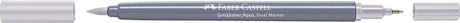 Faber-Castell – Duo-Aquarellmarker – Goldfaber – Titan Hellviolett 277 – Pinsel 0,6 mm – FC-164677