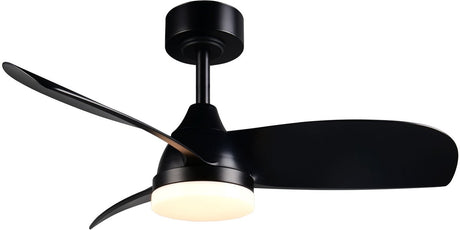 Rl live your light reality helsinki - ventilator - zwart mat - incl. 1x smd 20 w - afstandsbediening - geintegreerde dimmer - traploos instelbare lichtkleur - dimbaar met schakelaar - niet externe dimbaar - geheugenfunctie - zomer- en wintermodus - 6 snel