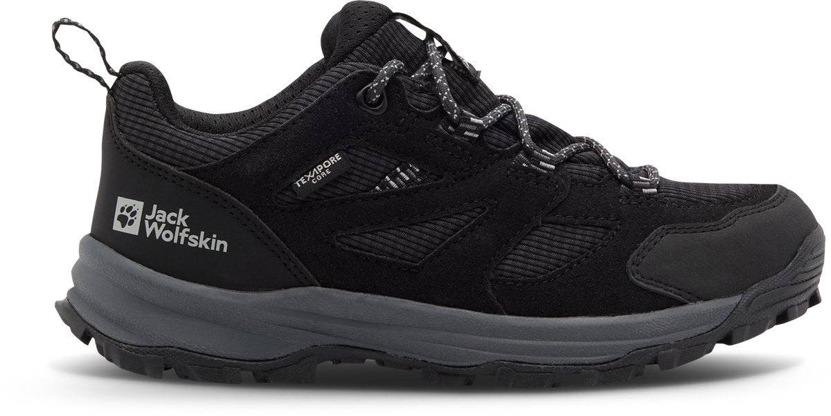 Jack Wolfskin Vojo Tour Texapore Mid Wanderschuhe schwarz EU 36 Jungen, Mädchen