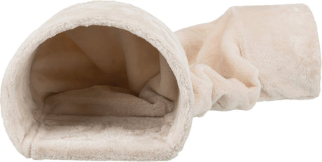 Trixie Spieltunnel Hase Meerschweinchen Plüsch beige