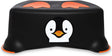 My carry potty my step stool opstapje voor kinderen - wit - zwart- oranje - pinguin