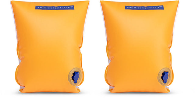 Swim Essentials – Schwimmarmbänder – einfarbig – Schwimmflügel – 15–30 kg – 2–6 Jahre – Orange