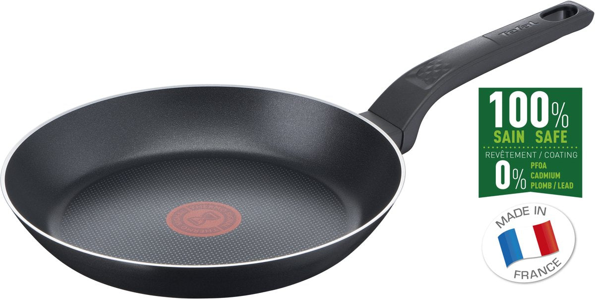 Tefal Easy Cook Clean - Bratpfanne - ø 24 cm - Antihaftbeschichtung - nicht für Induktion geeignet