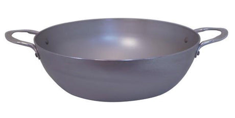Debuyer de Buyer Mineral B Bratpfanne 28 cm mit 2 Griffen – Pfanne aus Kohlenstoffstahl – ø 28 cm – hergestellt in Frankreich