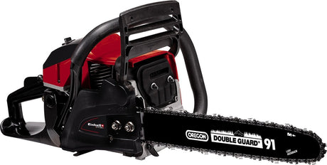 Einhell Benzin-Kettensäge GC-PC 2040 i – 50,4 cm³ – 2 kW – 2-Takt – Schwertlänge: 40 cm – max. Schnittlänge: 39 cm - Kettengeschwindigkeit: 21 m s - automatische Kettenschmierung