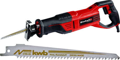 Einhell Säbelsäge TE-AP 950 E – 950 W – Hubhöhe: 28 mm – Leerlaufdrehzahl: 0 – 2.800 t min – max. Schnitttiefe Holz Metall: 200 20 mm - inkl. 1x Sägeblatt Holz