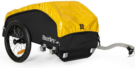 Burley Nomad Fahrradanhänger – Fahrradanhänger – Bikepacking – faltbar – wasserdicht – Schwarz