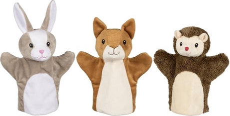 Goki Handpop Eichhörnchen, 24 cm
