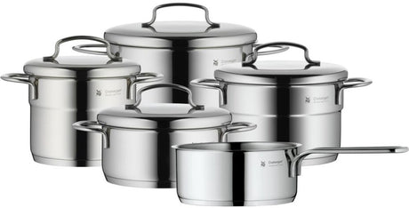 Wmf Mini - Pfannenset - 5-teilig - induktionsgeeignet - kompakt - Edelstahl