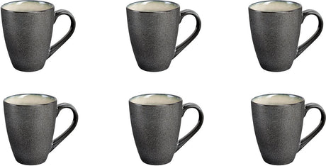 Medard de Noblat - Schattenperlmutt - Becher 30 cl - 6 Stück - Steingut